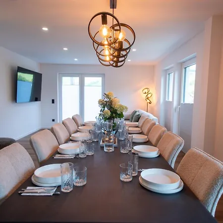 아파트 Eickhagen Nº7 - 10 Personen - 5 Schlafzimmer - 220qm - 4 Badezimmer - Wellness - Sauna 올스버그